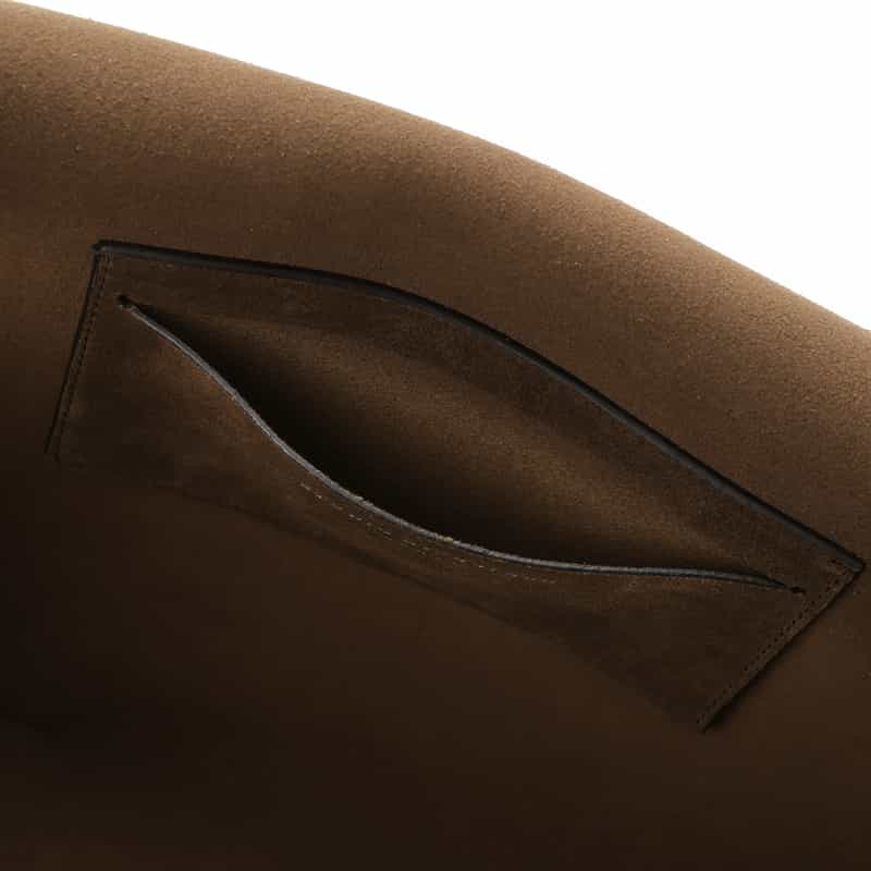 STUDIO NICHOLSON STUDIO NICHOLSON ＜スタジオ　ニコルソン＞ ワンハンドルバッグ BROWN