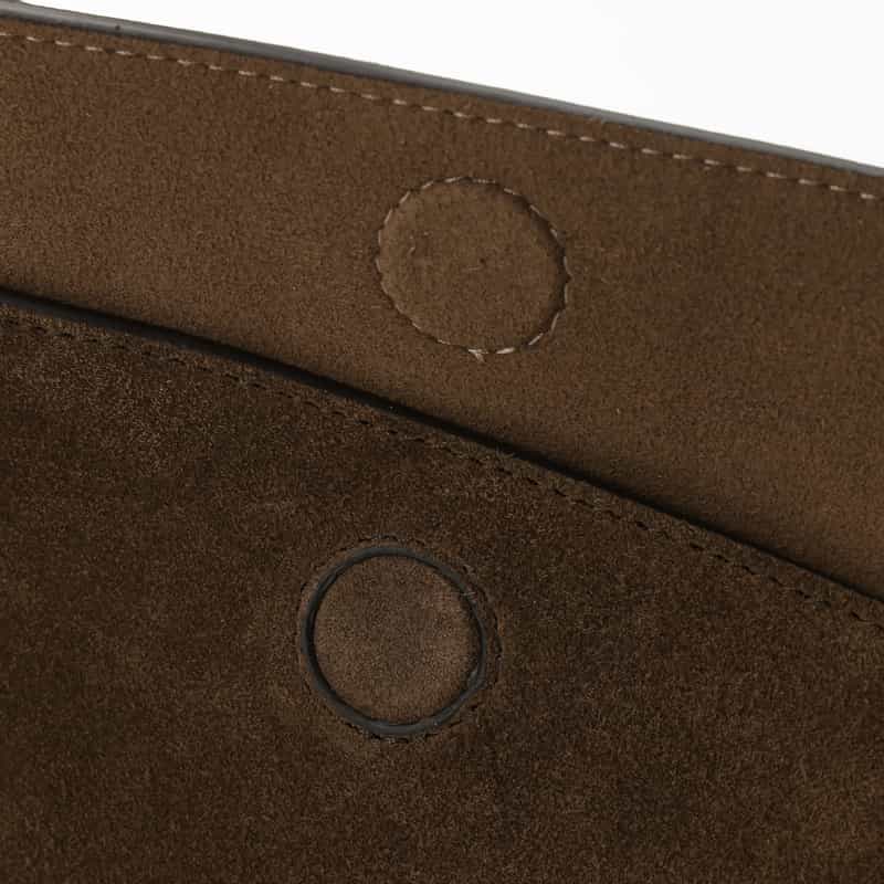 STUDIO NICHOLSON STUDIO NICHOLSON ＜スタジオ　ニコルソン＞ ワンハンドルバッグ BROWN