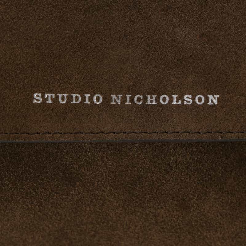 STUDIO NICHOLSON STUDIO NICHOLSON ＜スタジオ　ニコルソン＞ ワンハンドルバッグ BROWN