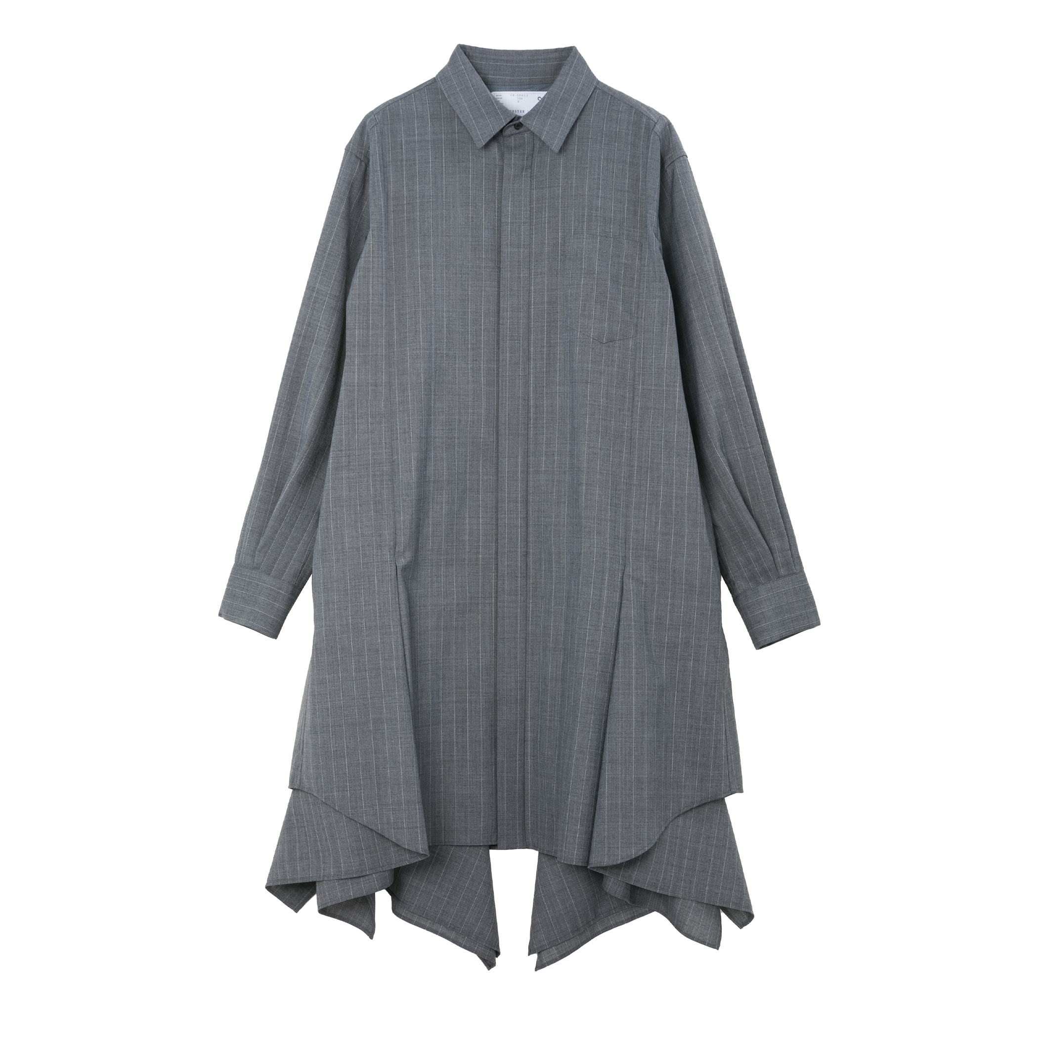 SACAI＜サカイ＞ バーニーズ　ニューヨーク限定ピンストライプ柄スーチングドレス
