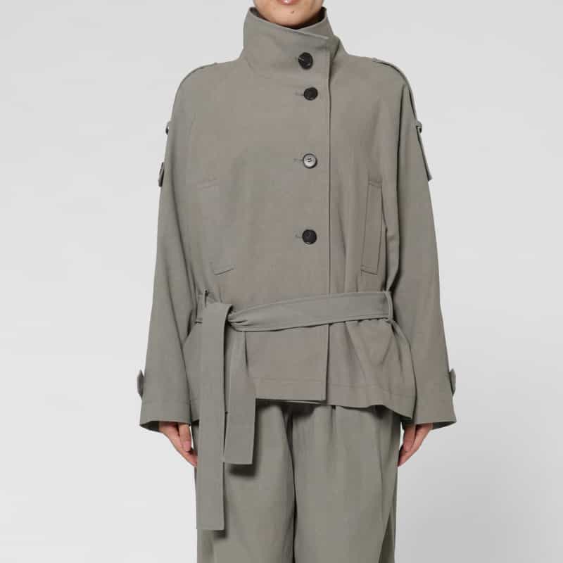 LOW CLASSIC LOW CLASSIC  ＜ロウクラシック＞ ベルテッドジャケット KHAKI