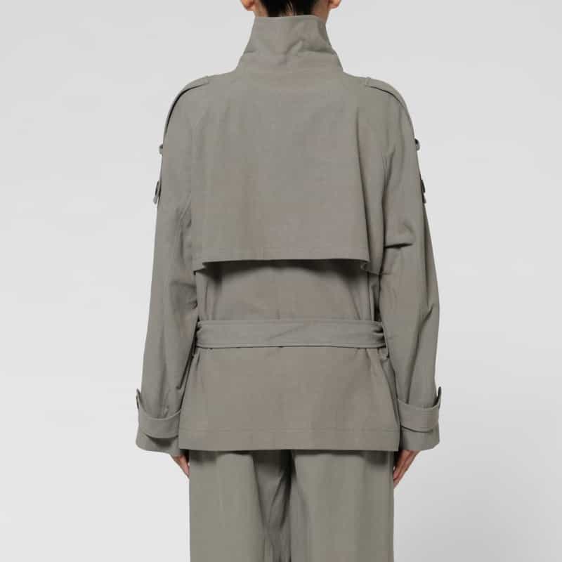 LOW CLASSIC LOW CLASSIC  ＜ロウクラシック＞ ベルテッドジャケット KHAKI