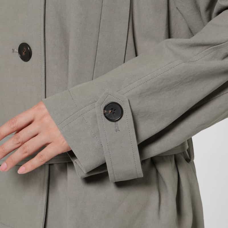 LOW CLASSIC LOW CLASSIC  ＜ロウクラシック＞ ベルテッドジャケット KHAKI