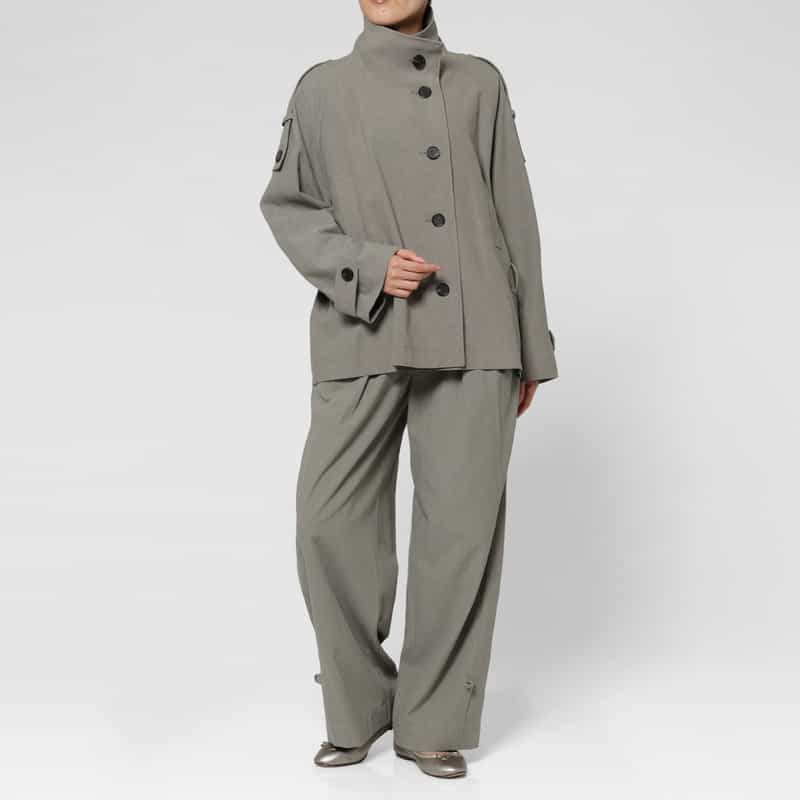 LOW CLASSIC LOW CLASSIC  ＜ロウクラシック＞ ベルテッドジャケット KHAKI