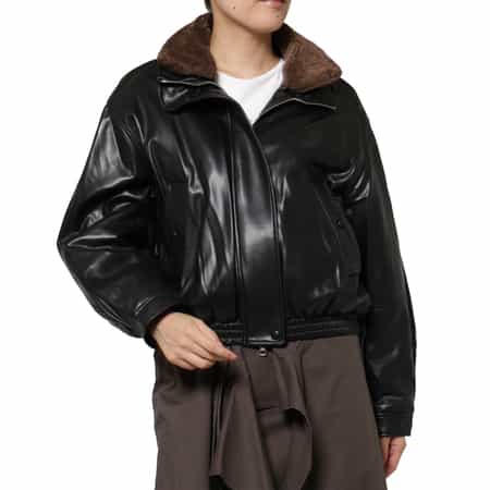 LOW CLASSIC  ＜ロウクラシック＞ アーティフィシャルレザーボンバージャケット