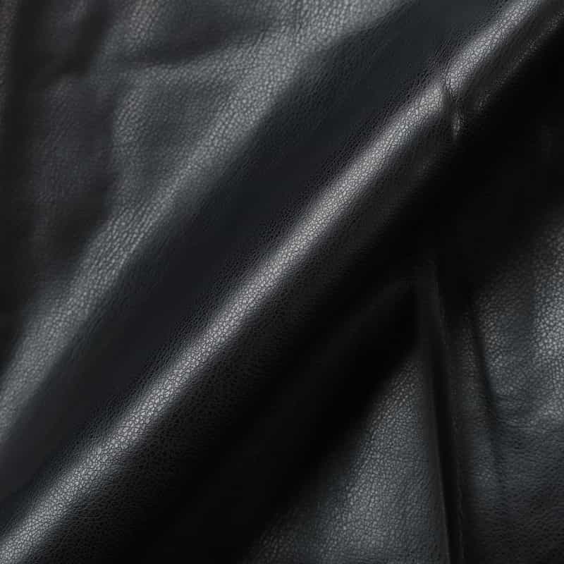 LOW CLASSIC LOW CLASSIC  ＜ロウクラシック＞ アーティフィシャルレザーボンバージャケット BLACK
