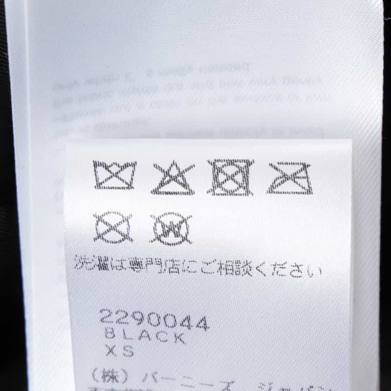 LOW CLASSIC LOW CLASSIC  ＜ロウクラシック＞ アーティフィシャルレザーボンバージャケット BLACK
