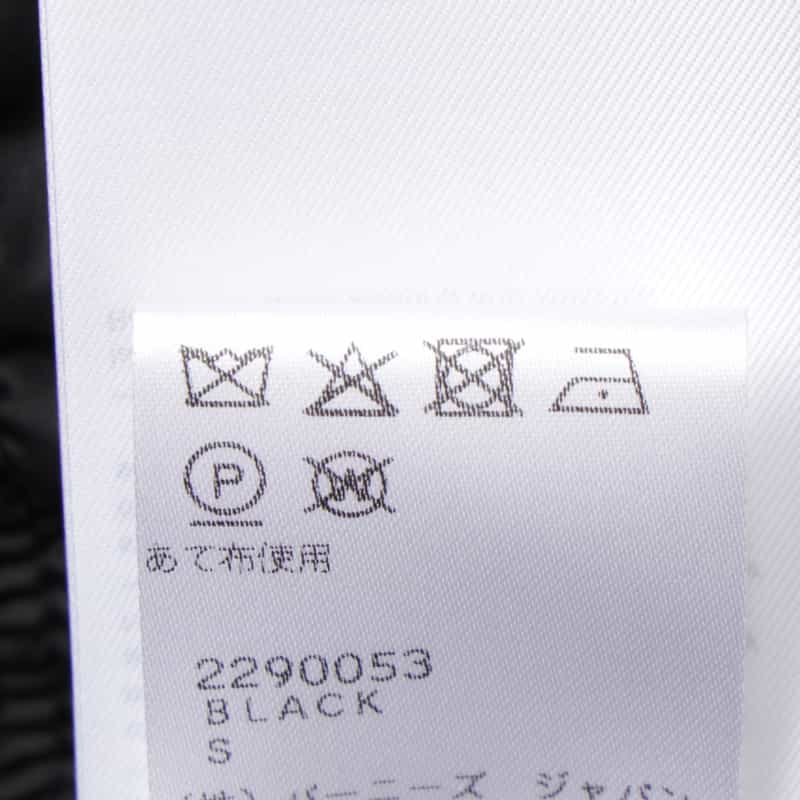 LOW CLASSIC LOW CLASSIC  ＜ロウクラシック＞ シャーリングデザイン スカート BLACK