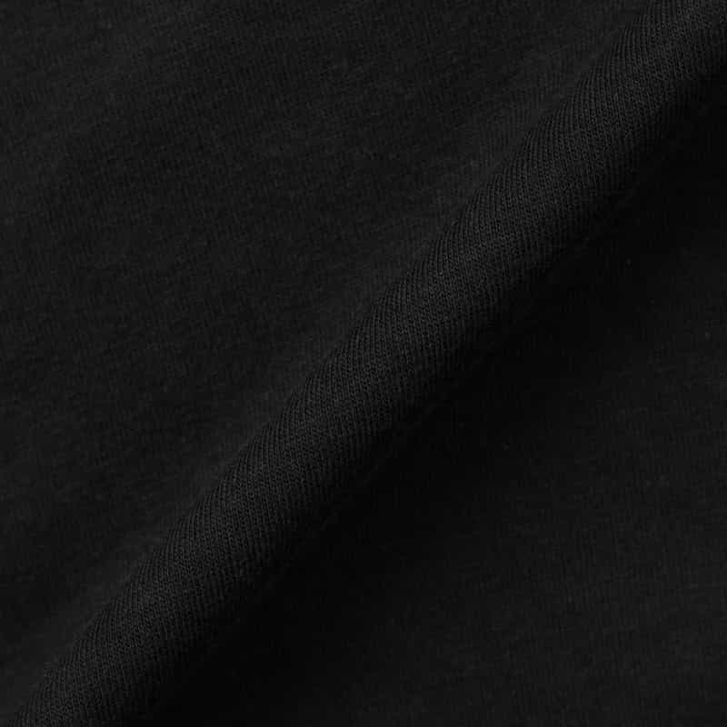 LOW CLASSIC LOW CLASSIC  ＜ロウクラシック＞ ラップデザインカットソー BLACK