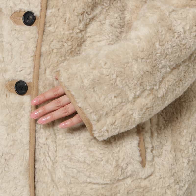 LOW CLASSIC LOW CLASSIC  ＜ロウクラシック＞ リバーシブルジャケット BEIGE