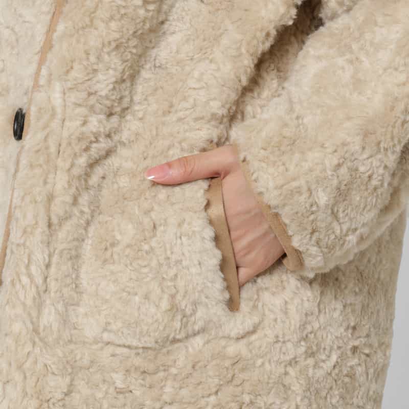 LOW CLASSIC LOW CLASSIC  ＜ロウクラシック＞ リバーシブルジャケット BEIGE