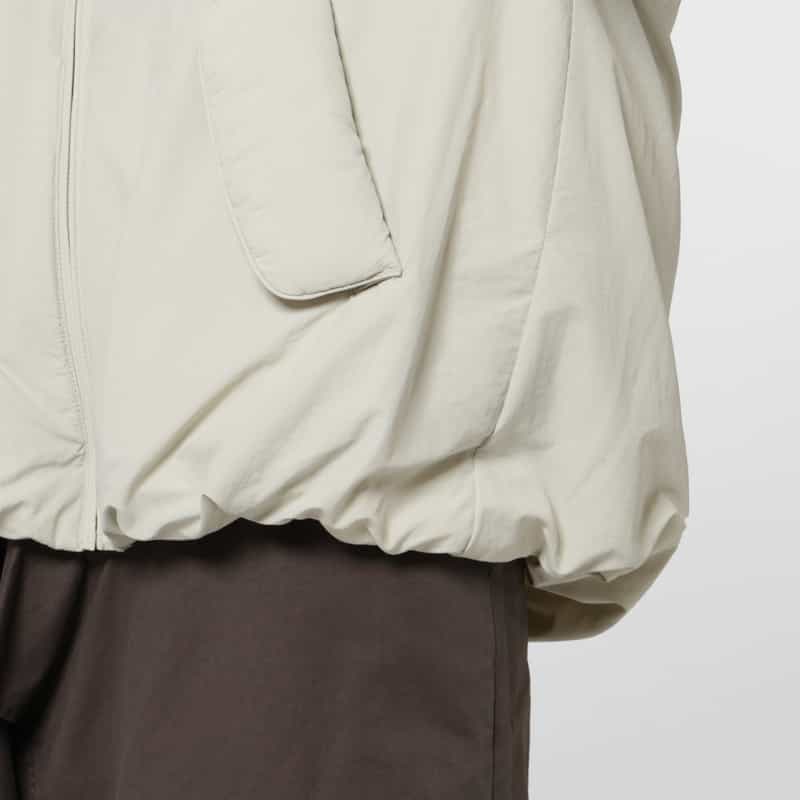 LOW CLASSIC LOW CLASSIC  ＜ロウクラシック＞ ショート ダウンコート IVORY