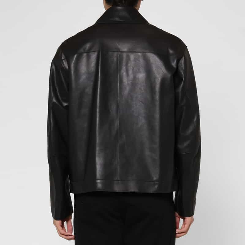 YOKE YOKE＜ヨーク＞ バーニーズ　ニューヨーク限定ダブルライダースジャケット BLACK