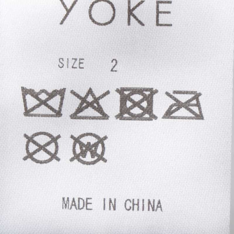 YOKE YOKE＜ヨーク＞ バーニーズ　ニューヨーク限定ダブルライダースジャケット BLACK