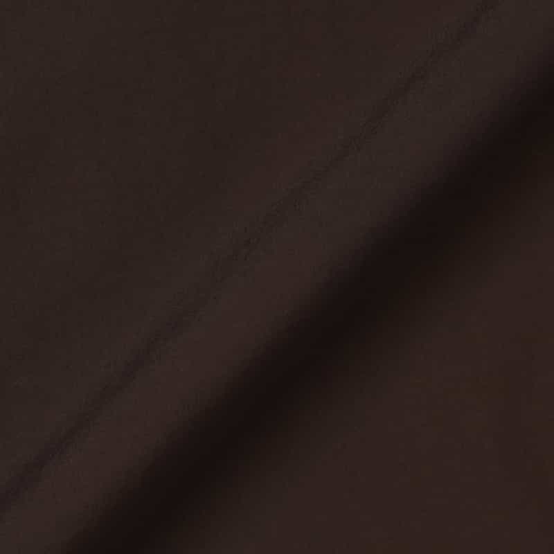 BARNEYS NEW YORK タフタ ウエストシャーリングデザイン リボンベルテッドシャツドレス BROWN
