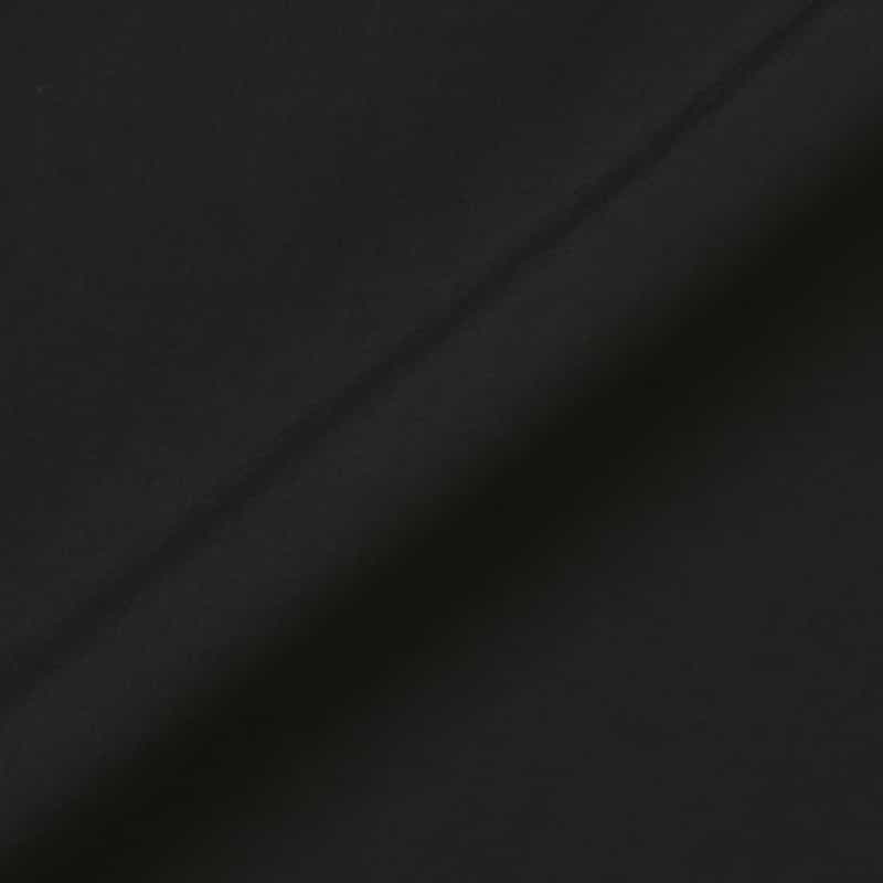 BARNEYS NEW YORK タフタ ウエストシャーリングデザイン リボンベルテッドシャツドレス BLACK