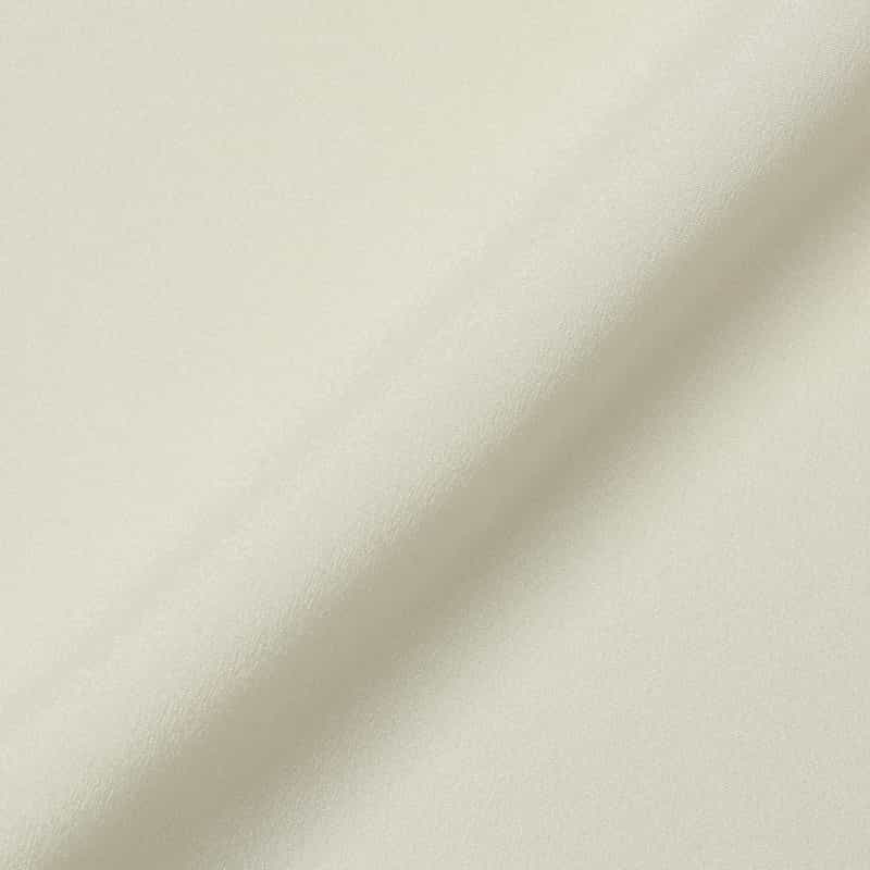 BARNEYS NEW YORK ウォッシャブル ラッフルカラー ジョーゼットブラウス WHITE