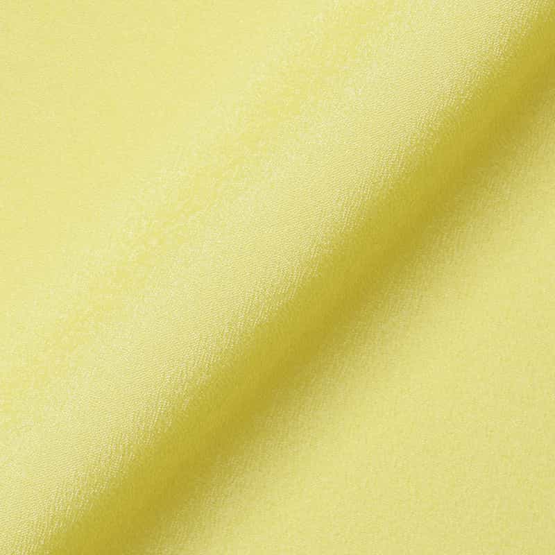 BARNEYS NEW YORK ウォッシャブル ラッフルカラー ジョーゼットブラウス YELLOW