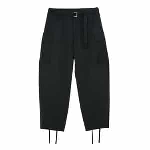 SACAI＜サカイ＞ バーニーズ　ニューヨーク限定ピンストライプ柄スーチングカーゴパンツ