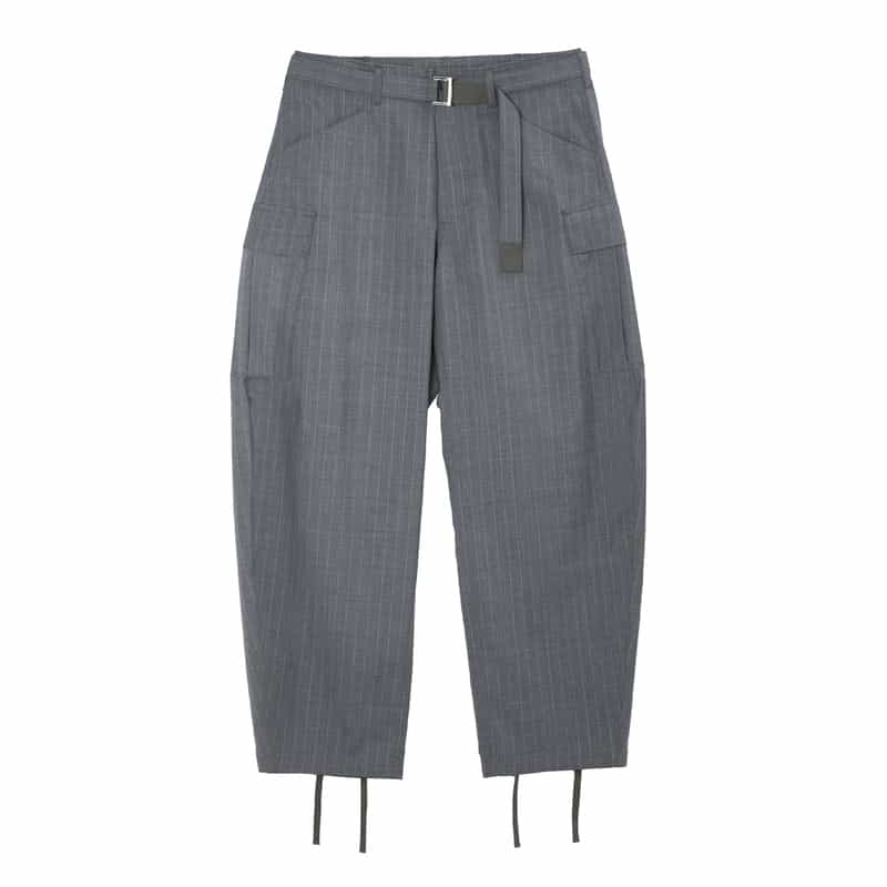 SACAI＜サカイ＞ バーニーズ　ニューヨーク限定ピンストライプ柄スーチングカーゴパンツ