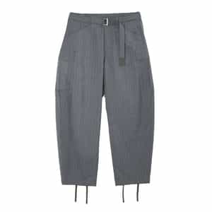 SACAI＜サカイ＞ バーニーズ　ニューヨーク限定ピンストライプ柄スーチングカーゴパンツ