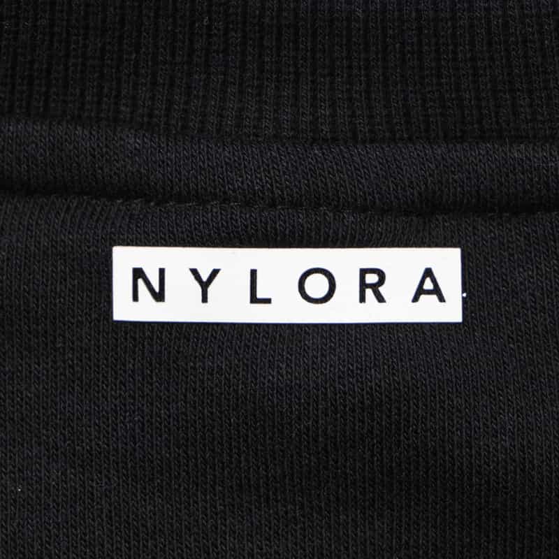 NYLORA NYLORA  ＜ナイロラ＞ ロングスリーブプルオーバー BLACK