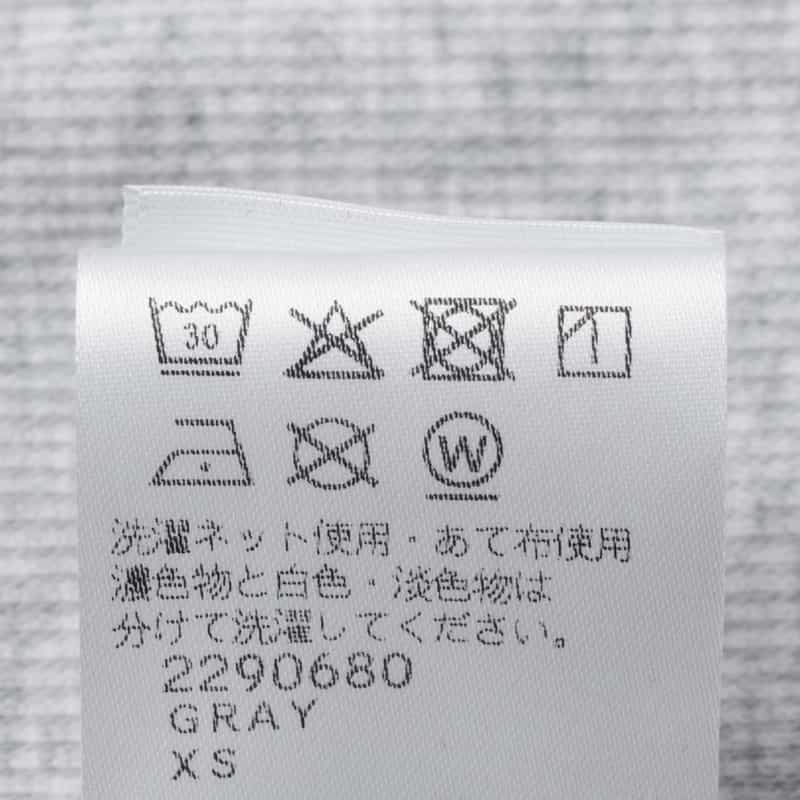 NYLORA NYLORA  ＜ナイロラ＞ ショート テリーフーディ GRAY