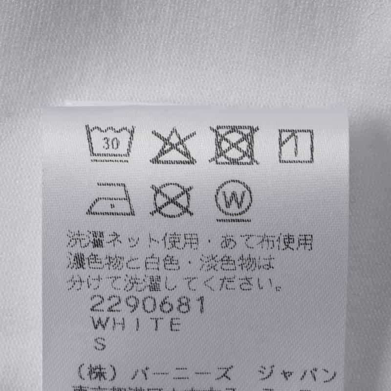 NYLORA NYLORA  ＜ナイロラ＞ ハイネック ロングスリーブカットソー WHITE