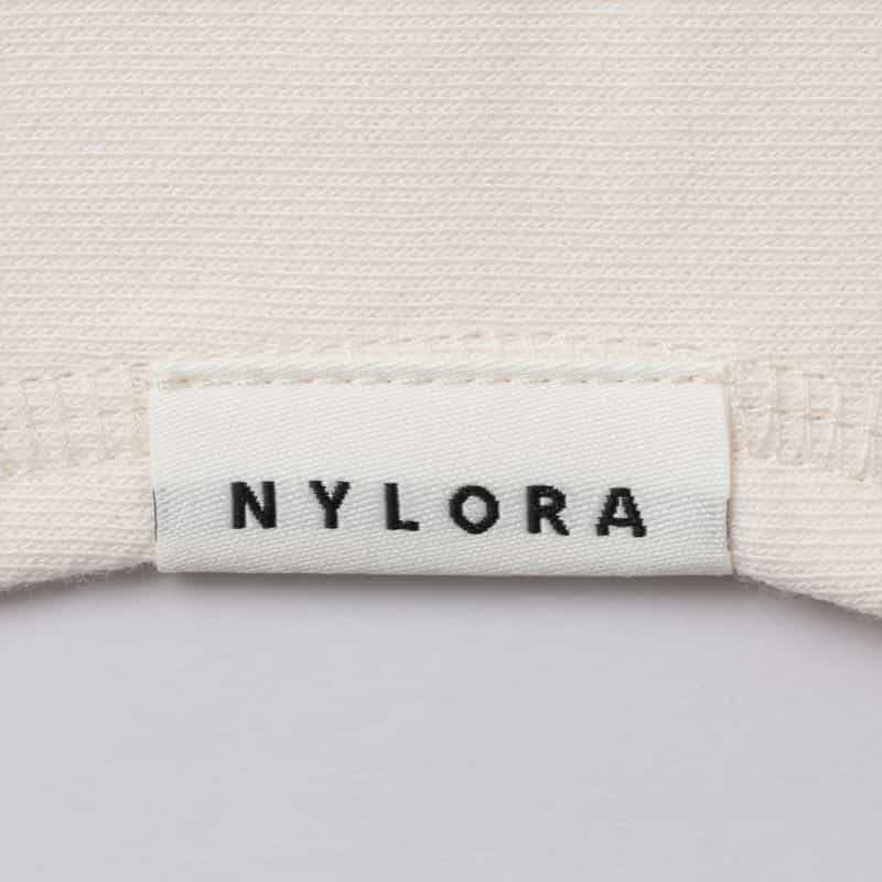 NYLORA NYLORA  ＜ナイロラ＞ クルーネック ノットデザインプルオーバー IVORY