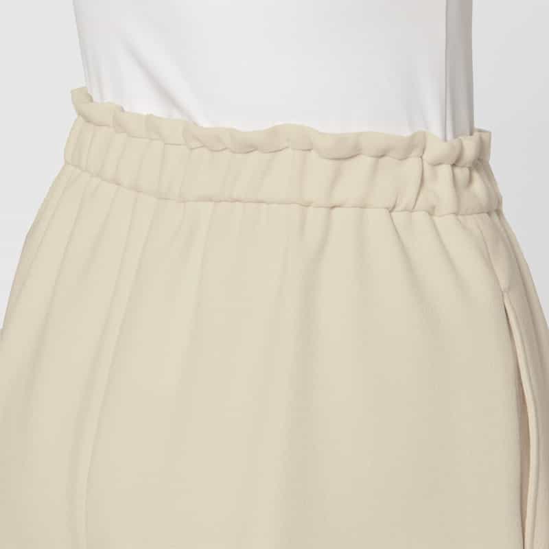 BARNEYS NEW YORK セットアップ ウォッシャブル ドローストリング ハーフパンツ OFF WHITE