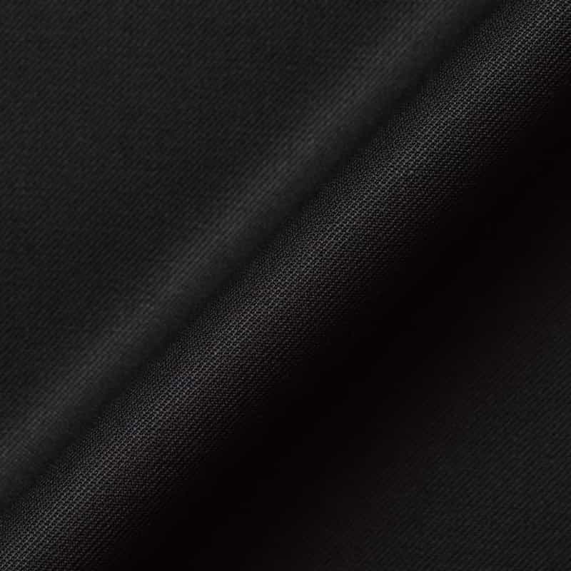 BARNEYS NEW YORK ウール混ボタンデザイン マリンワイドパンツ BLACK