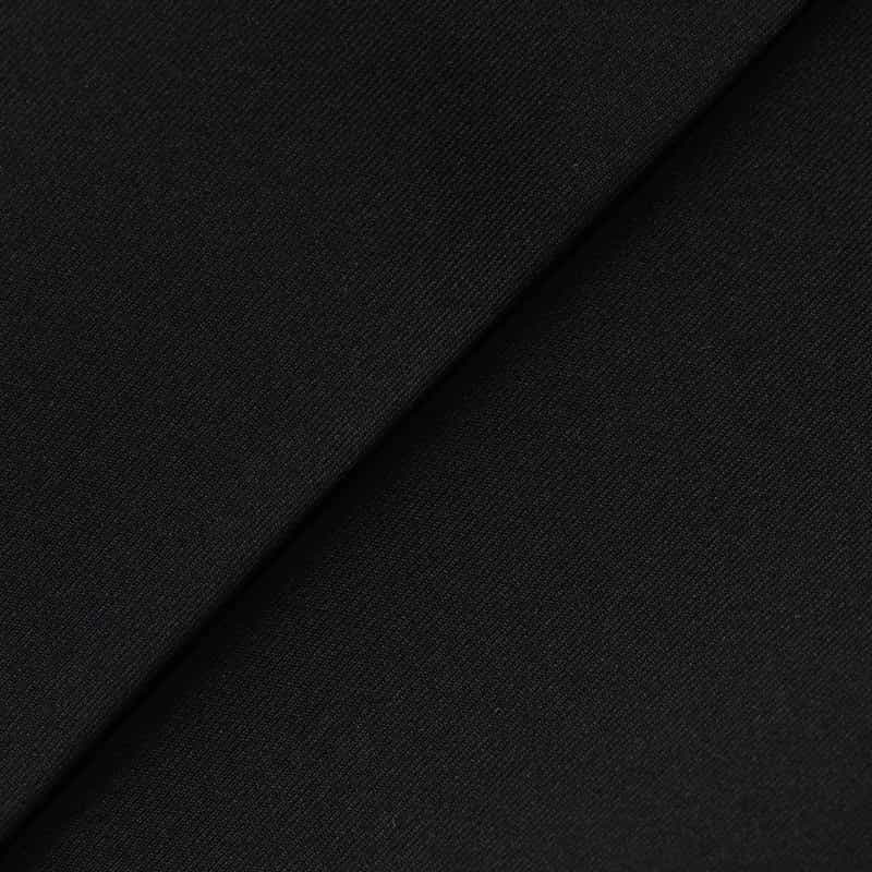 BARNEYS NEW YORK スキューバ スリットヘム フレアパンツ BLACK