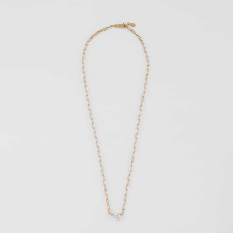 LA SOEUR LA SOEUR ＜ラ スール＞ ネックレス（キュービックジルコニア） GOLD