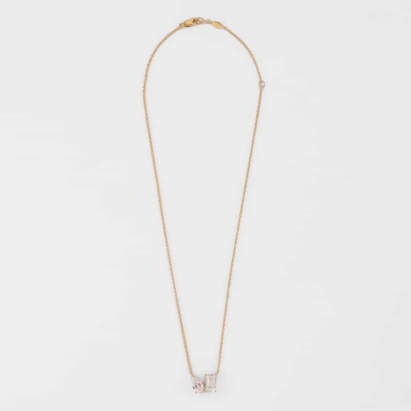 LA SOEUR LA SOEUR ＜ラ スール＞ ネックレス（キュービックジルコニア） GOLD