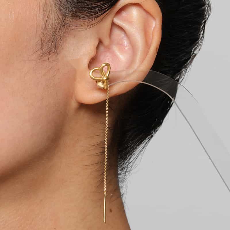 LA SOEUR LA SOEUR ＜ラ スール＞ アシンメトリーピアス GOLD