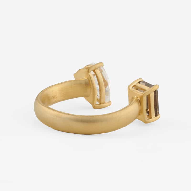LA SOEUR LA SOEUR ＜ラ スール＞ フォークリング GOLD
