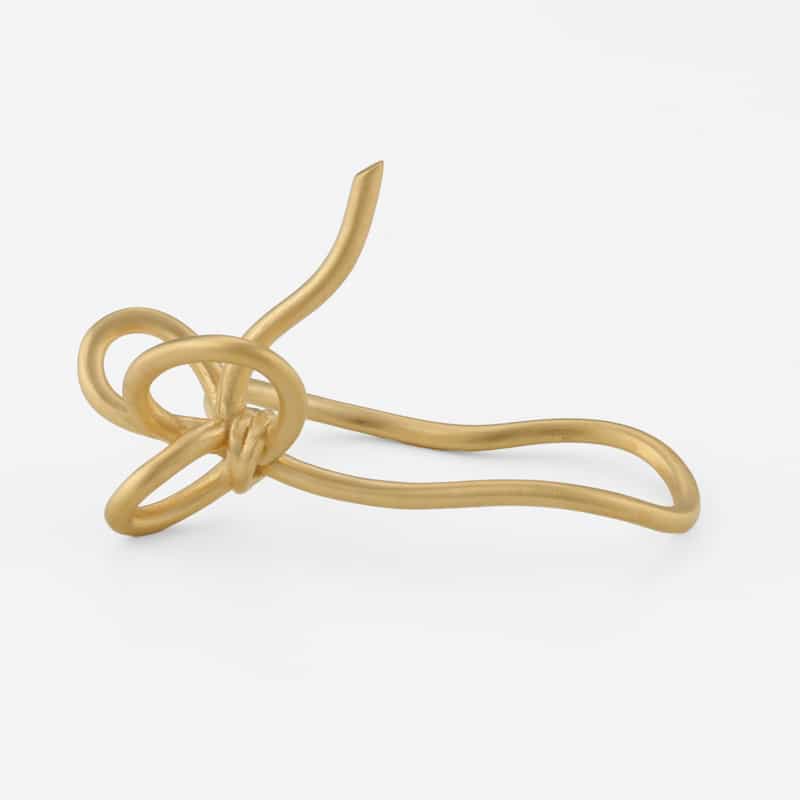 LA SOEUR LA SOEUR ＜ラ スール＞ ダブルフィンガーリング GOLD