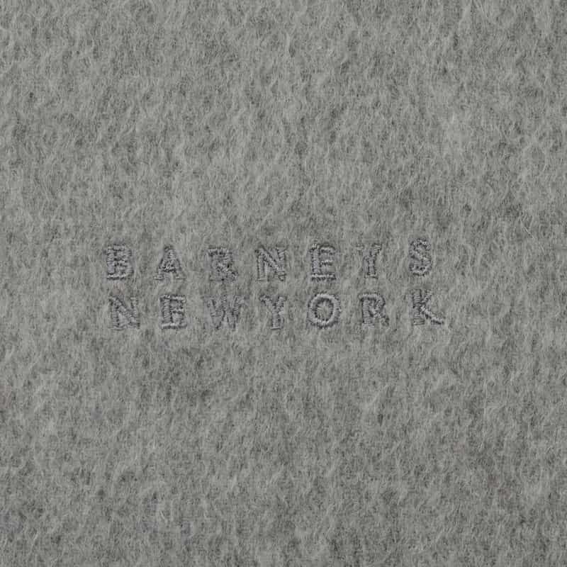 BARNEYS NEW YORK カシミヤウール素材ストール GRAY