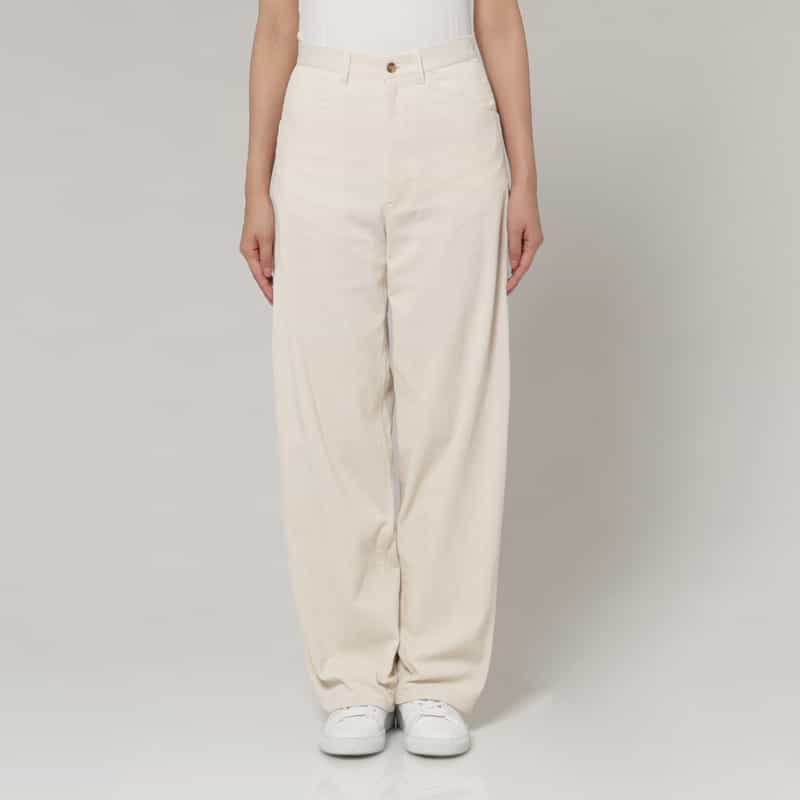 NEW NOW NEW NOW ＜ニューナウ＞ バーニーズ　ニューヨーク限定コーデュロイペインターパンツ IVORY
