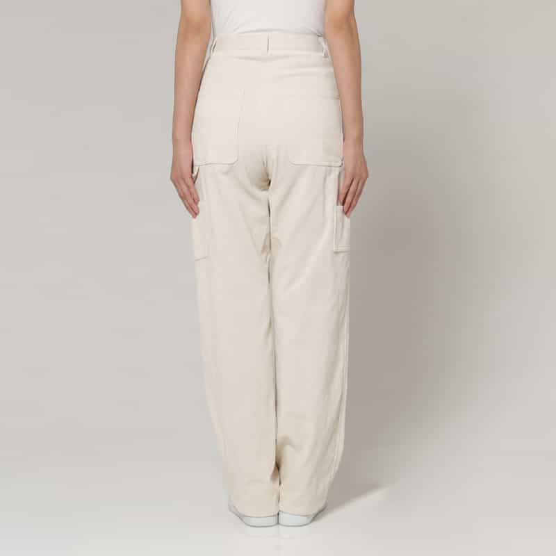 NEW NOW NEW NOW ＜ニューナウ＞ バーニーズ　ニューヨーク限定コーデュロイペインターパンツ IVORY