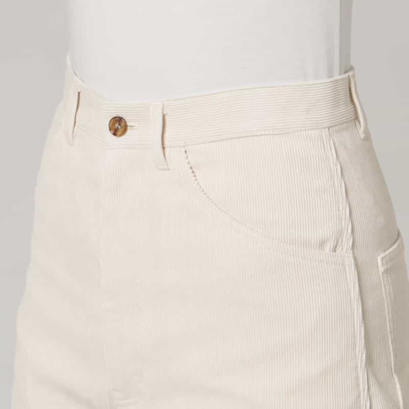 NEW NOW NEW NOW ＜ニューナウ＞ バーニーズ　ニューヨーク限定コーデュロイペインターパンツ IVORY