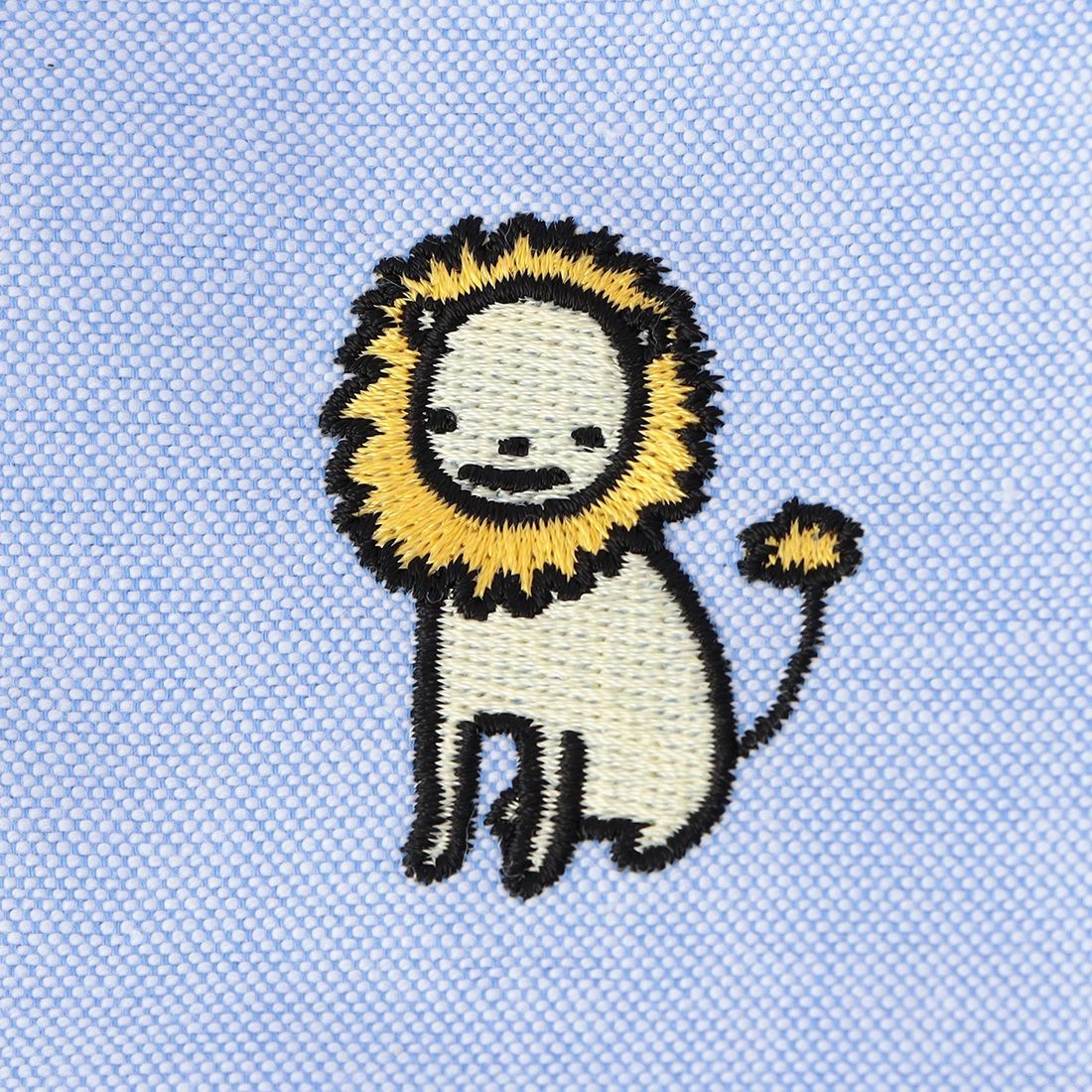 バーニーズ ニューヨーク ライオン刺繍シャツ(2150333)｜BARNEYS NEW