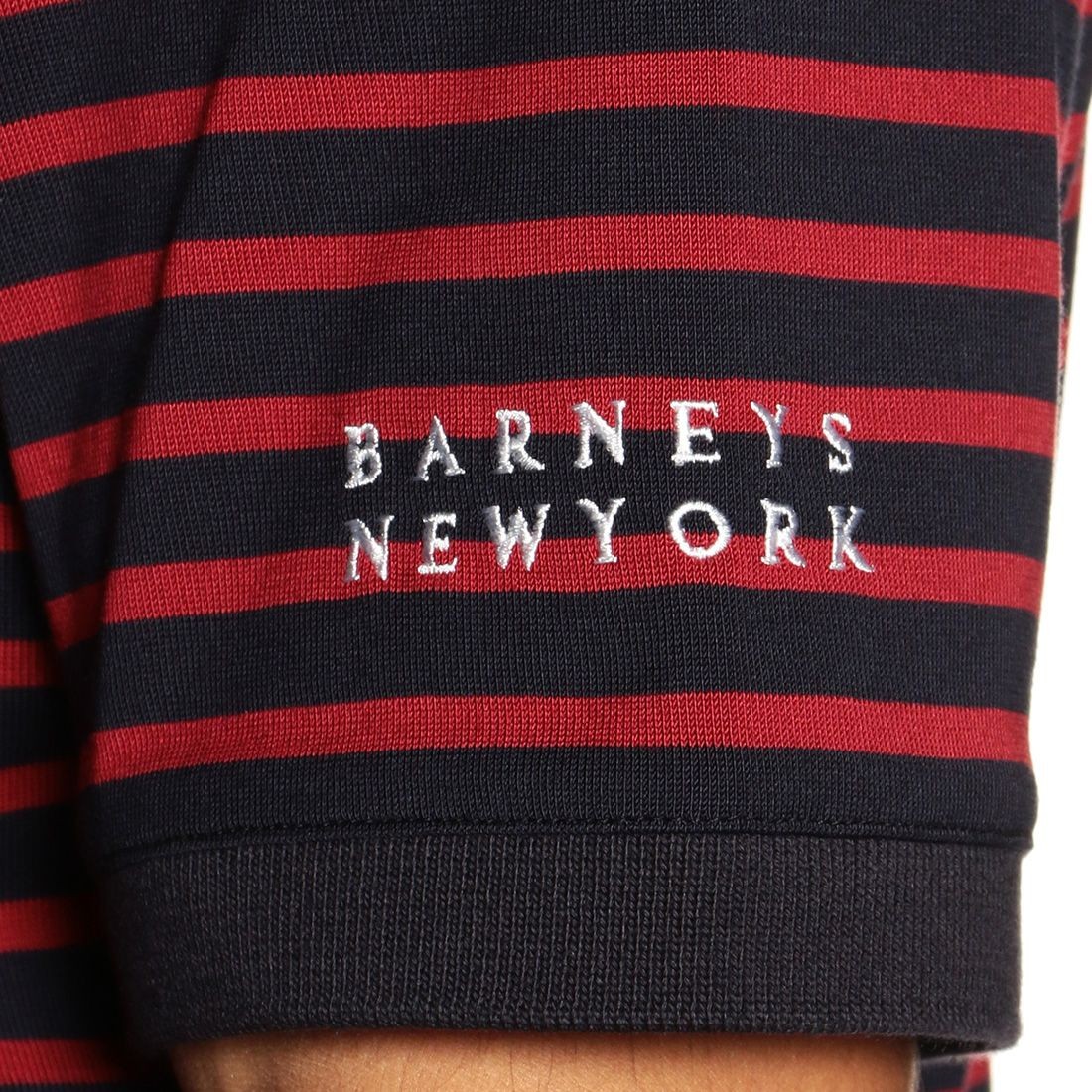 BARNEYS NEW YORK（バーニーズ ニューヨーク）天竺ボーダーポロシャツ