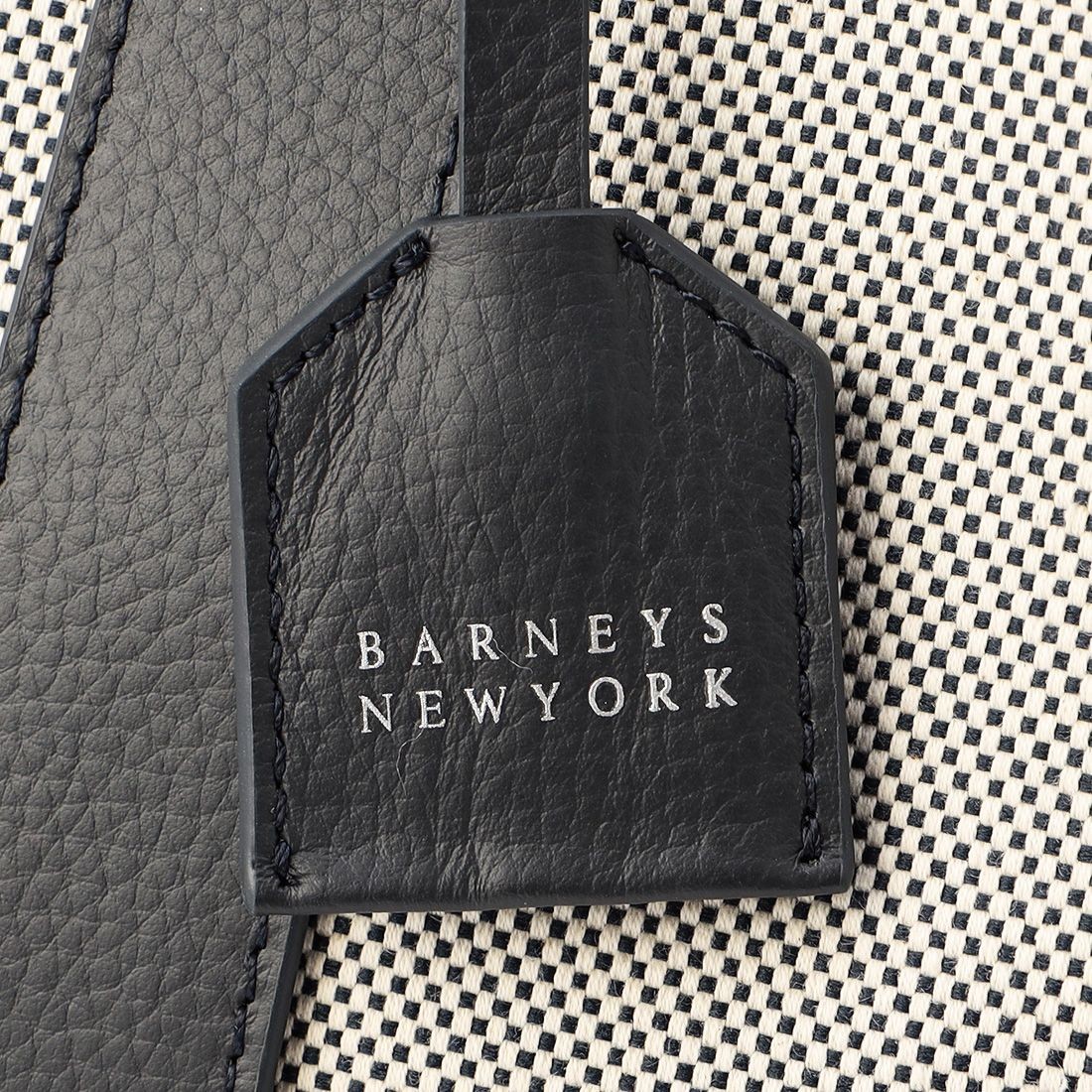 バーニーズ ニューヨーク シャンブレーキャンバストートバッグ(2190235 ...